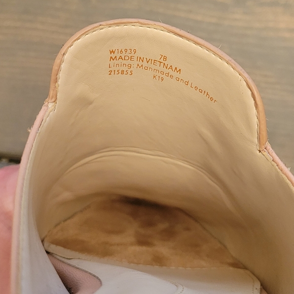 Cole Haan real fur leopard print mule slide size 7 - Picture 6 of 7